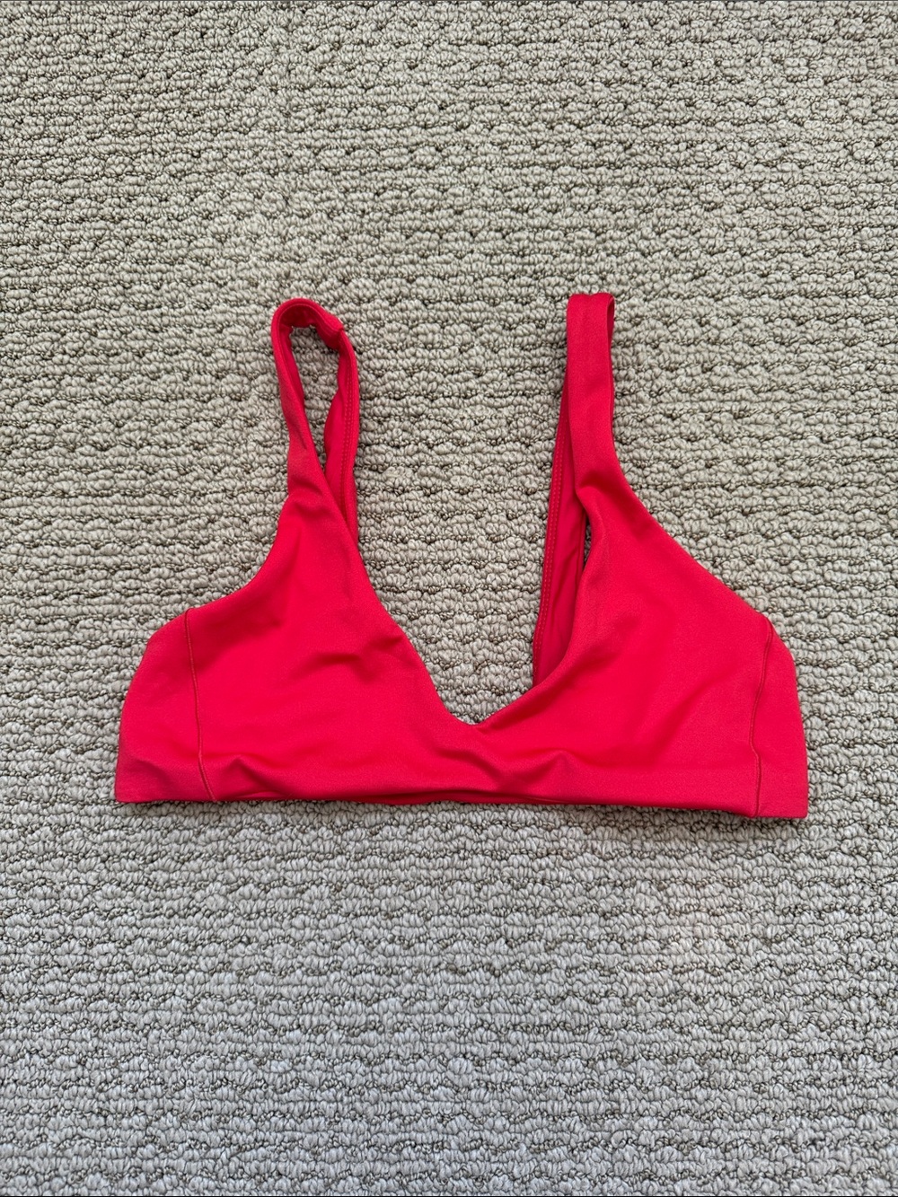Left on Friday plunge bikini top
